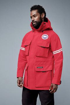 Chamarras Canada Goose Hombre Mexico - Science Research Rompevientos Rojos SO5462908